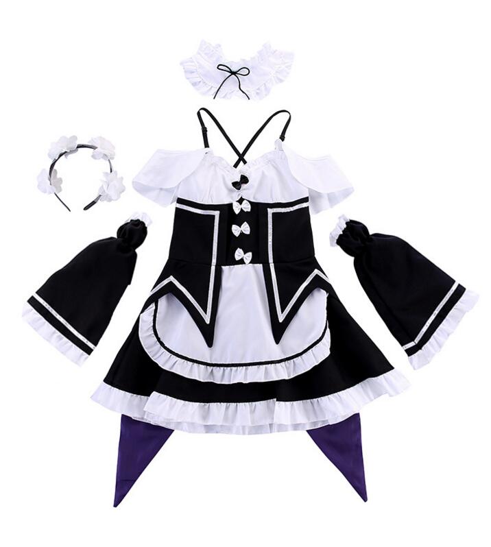 F68175 childrens maid costume